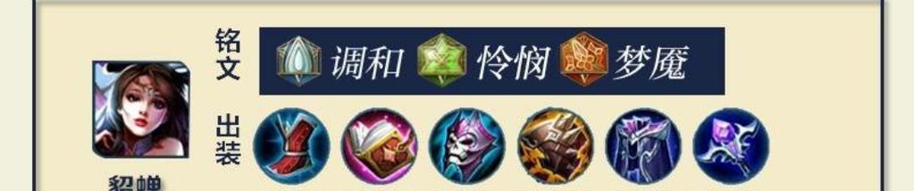 王者故事之貂蝉出装攻略（征服战场的美艳妖姬，貂蝉出装攻略大揭秘）