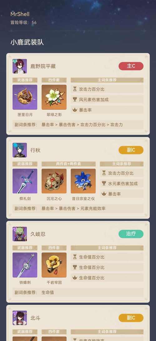原神小鹿培养攻略（打造最强小鹿阵容，征服原神世界！）