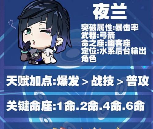 原神夜兰邀约攻略（挑战极限，踏上探索之旅，解锁夜兰试炼）
