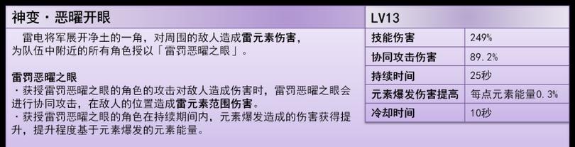 雷神攻略指南（打造强大的雷神角色，掌控元素之力）